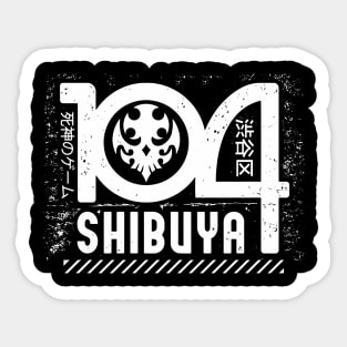 Aesthetic 104 Shibuya Sticker